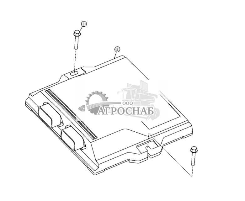 Микропроцесс. блок упр. трансмиссией - ST26266 67.jpg